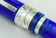 Load image into Gallery viewer, Visconti Ponte Vecchio Challenge Golf Translucent Arctic Blue Limited Edition Fountain Pen
