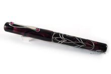 Load image into Gallery viewer, Visconti Richelieu Burgundy/Sterling Silver Limited Edition Fountain Pen Capped
