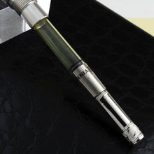 Load image into Gallery viewer, Visconti Silver Skeleton Fountain Pen - F
