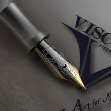 Load image into Gallery viewer, Visconti Silver Skeleton Fountain Pen - F
