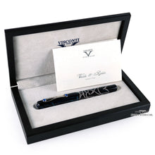 Load image into Gallery viewer, Visconti Versailles Blue/Sterling Limited Edition Fountain Pen with Presentation Box and Documents
