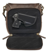Load image into Gallery viewer, GTM Leather Concealed Carry Simple Distressed Buffalo Pouch
