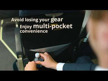 Load and play video in Gallery viewer, Introducing airplane pockets. Have all your essentials where you need them. Avoid losing your gear, enjoy multi-pocket convenience! So clean you can eat off it. You&#39;ll know the difference. Never leave anything behind. Easily fits in your carry on! 

