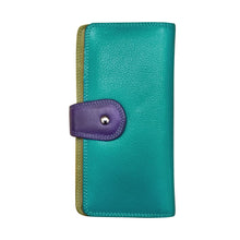 Load image into Gallery viewer, Front view of the wallet.
