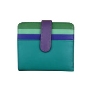 Front view of the cool tropics wallet. 