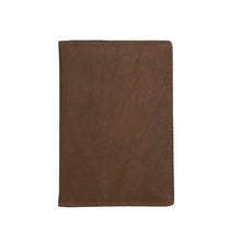 Load image into Gallery viewer, Front view of the toffee brown wallet. 
